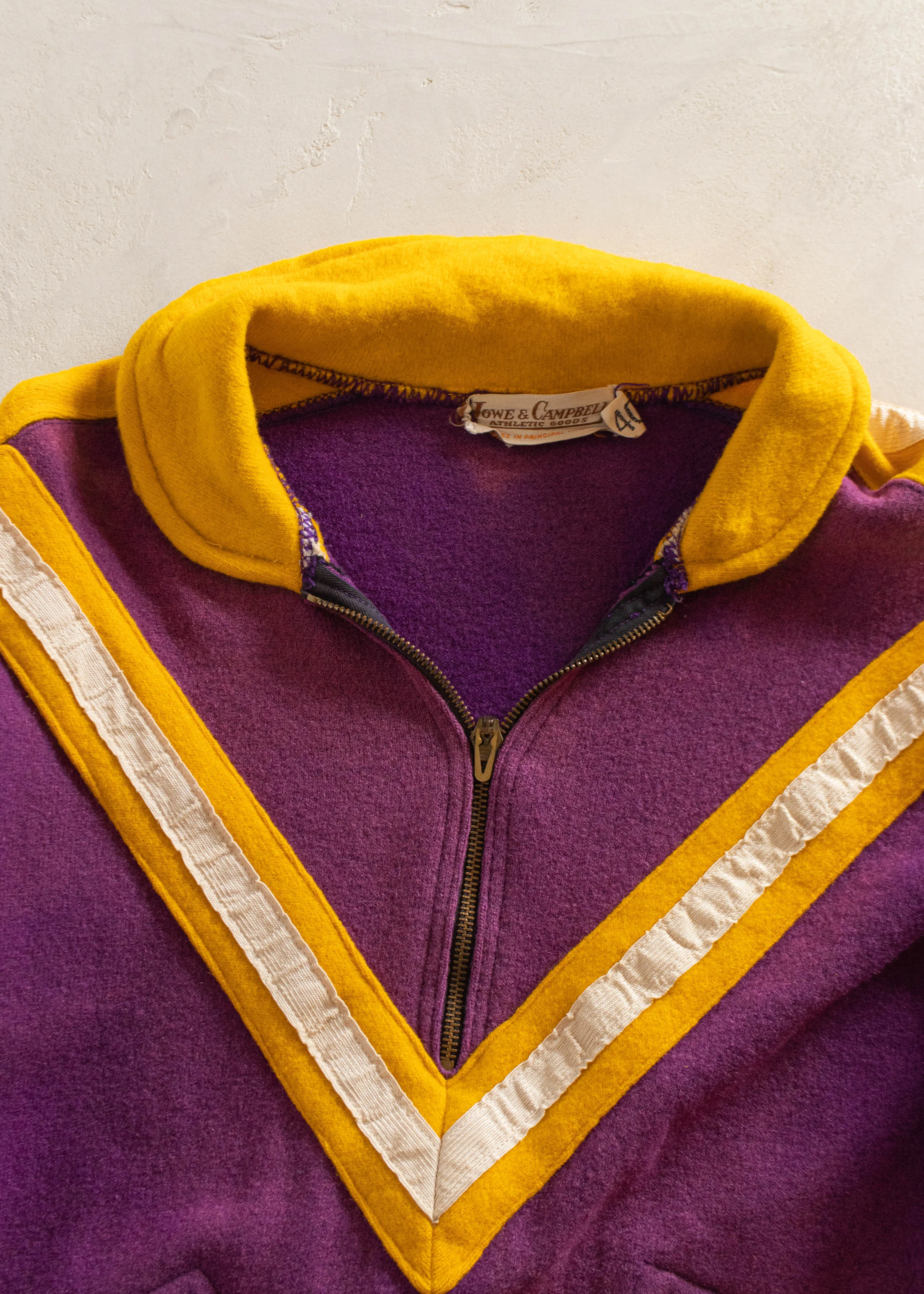 1950s Lowe & Campbell Cheerleading Jacket Size M/L