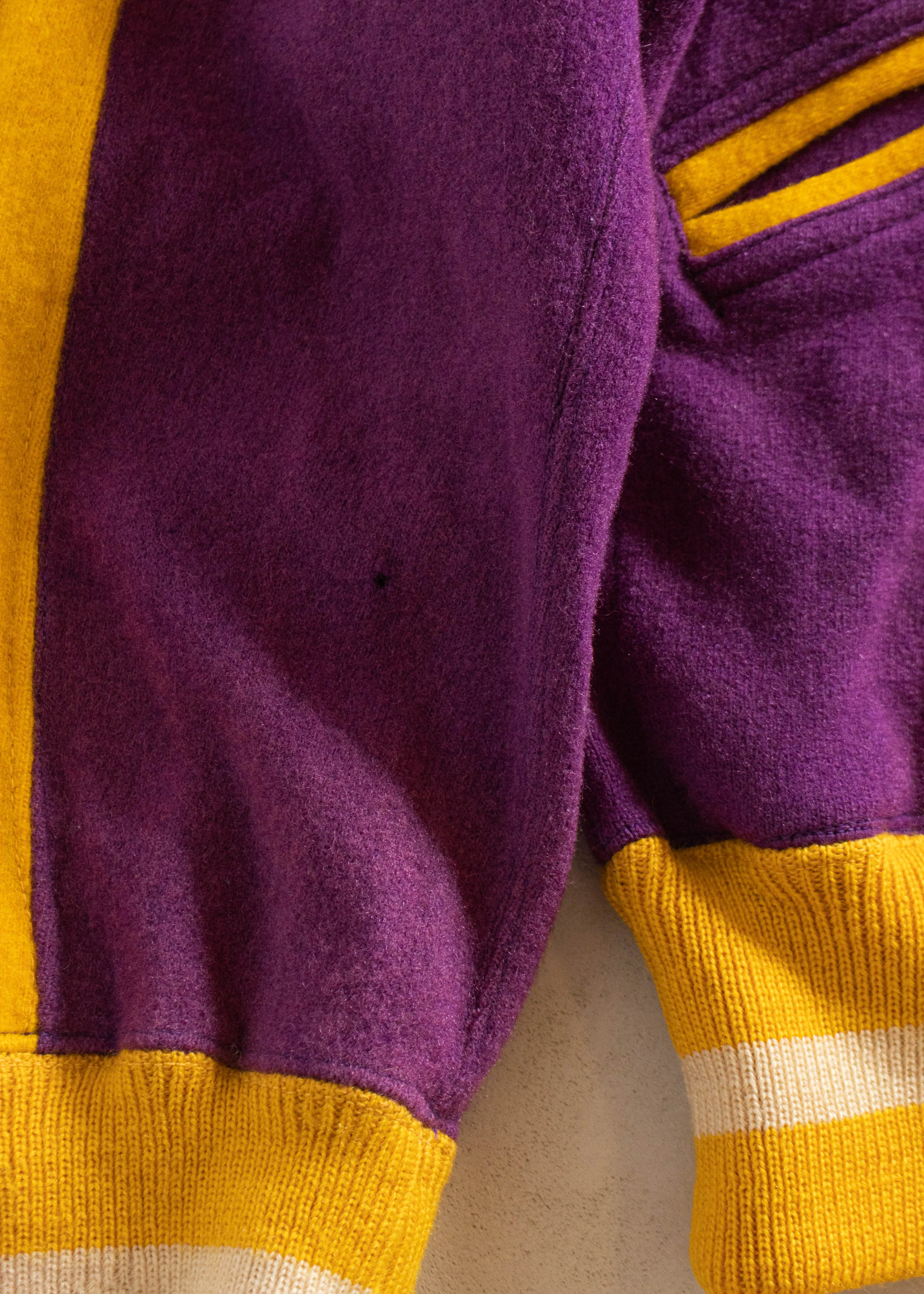 1950s Lowe & Campbell Cheerleading Jacket Size M/L