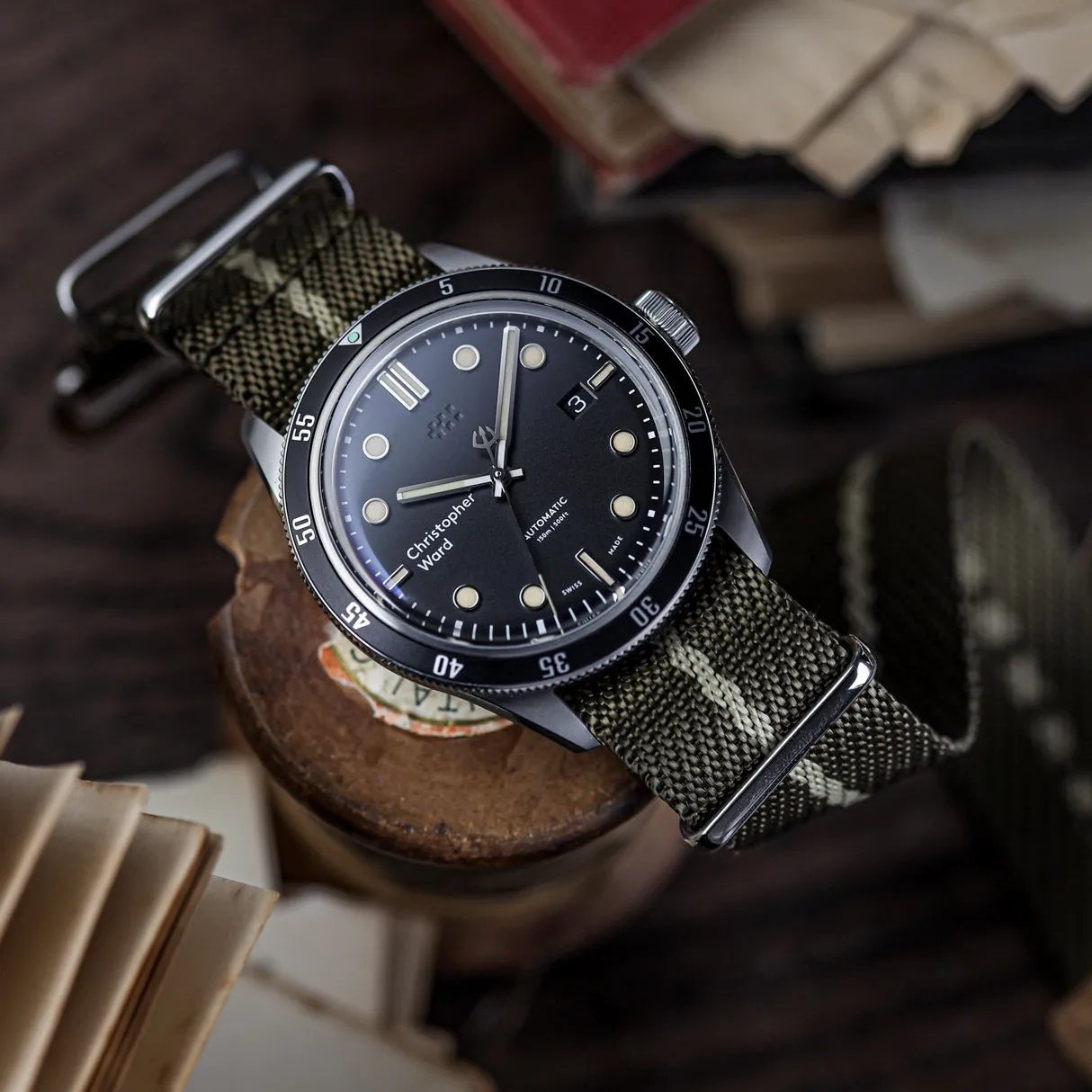 1973 British Military Watch Strap: INFANTRY - Deltoid