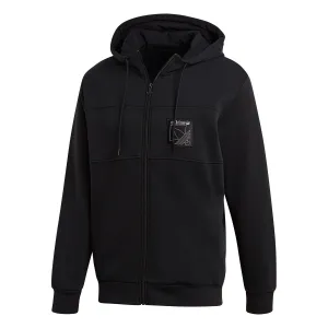 adidas Originals Sport Icon Full Zip Hoodie - Black
