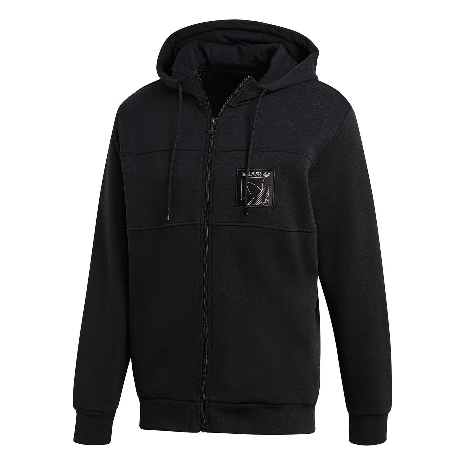 adidas Originals Sport Icon Full Zip Hoodie - Black