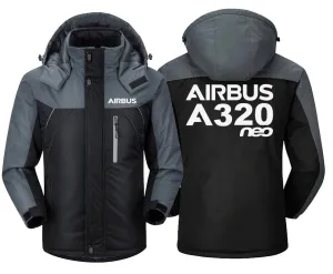 Airbus A320Neo Jacket - Water-Resistant Winter Windbreaker With Unique Design And Utility Pockets
