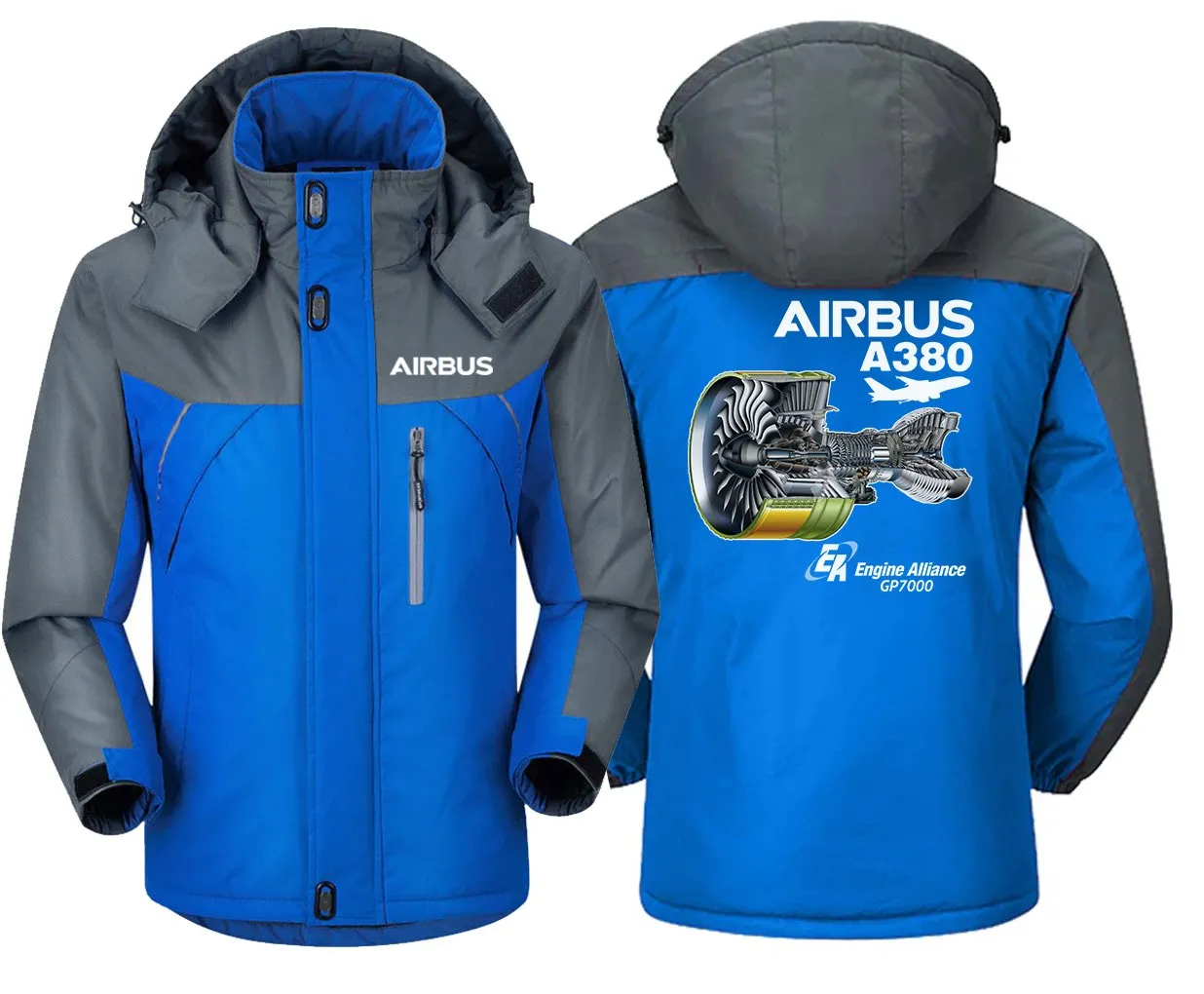 AIRBUS A380 GP 7000 WINTER COAT | WATER-RESISTANT, WIND & SNOW RESISTANT DESIGN