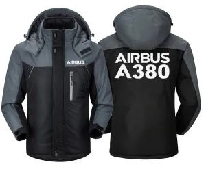Airbus A380 Winter Jacket - Water-Resistant, Windproof, Slim Fit, Unique Design, Heavy Snow Ready