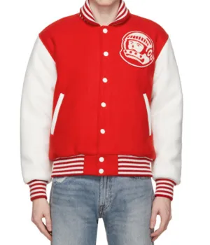 BBC Varsity Red and White Jacket