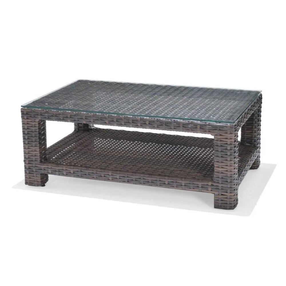 Bellanova Wicker 8 Piece Wicker Sectional Set