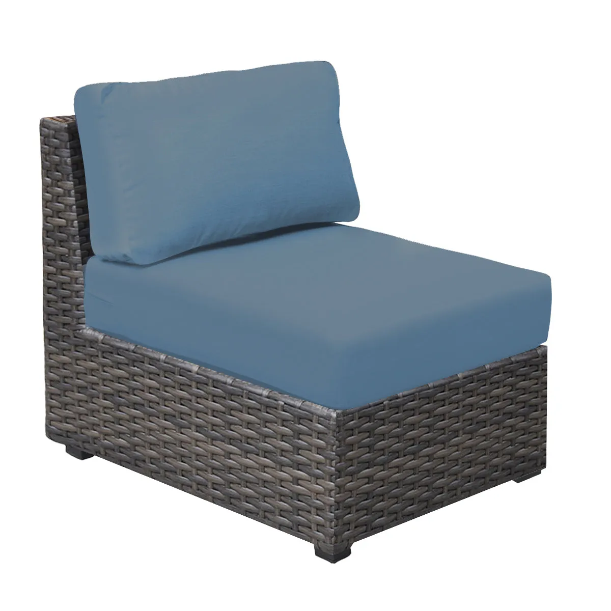 Bellanova Wicker 8 Piece Wicker Sectional Set