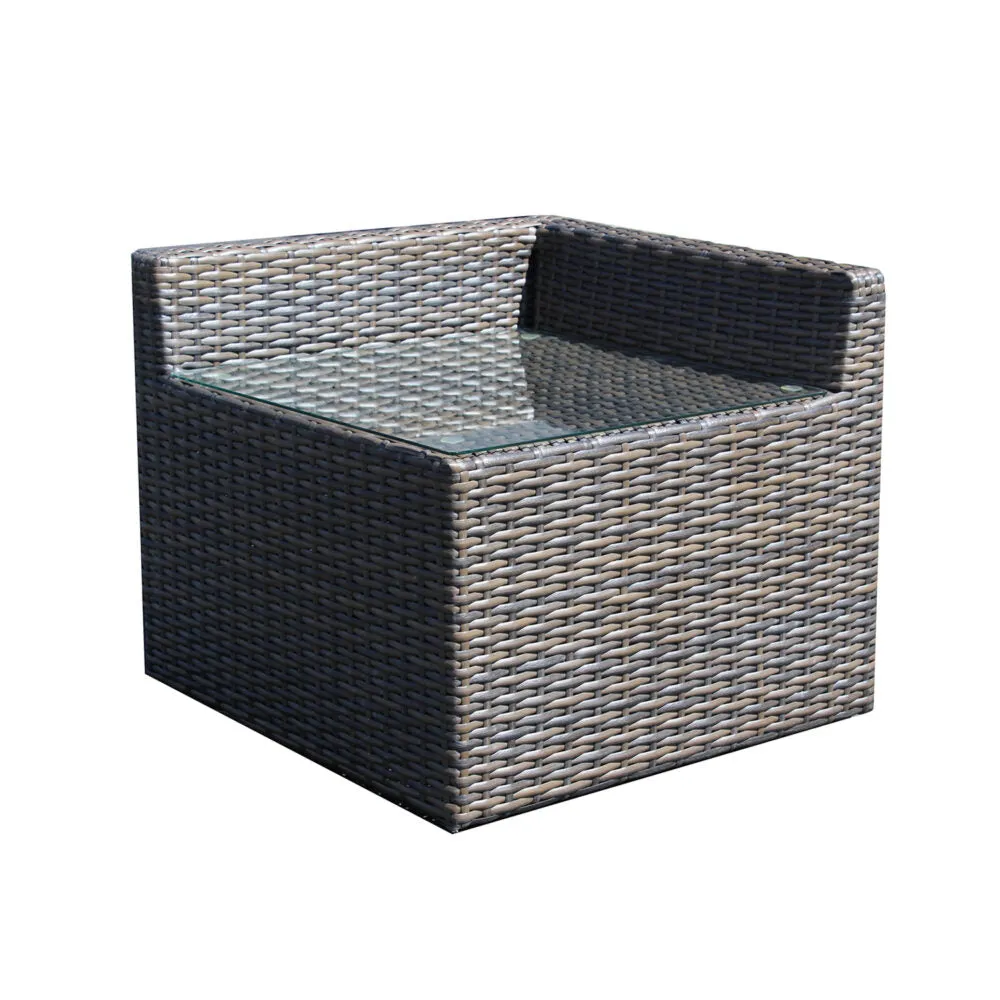 Bellanova Wicker 8 Piece Wicker Sectional Set