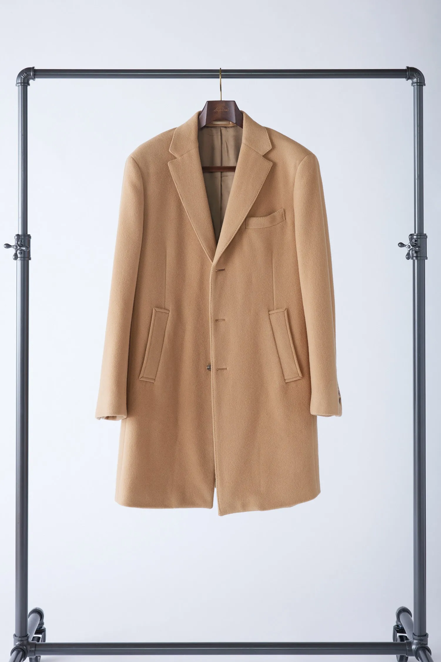Camel Wool Overcoat