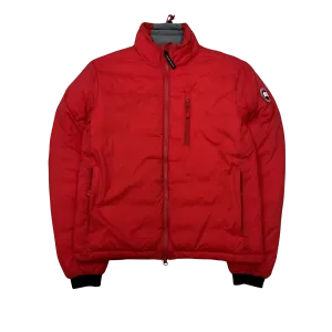 Canada Goose Red Zipped Down Filled Jacket - XS