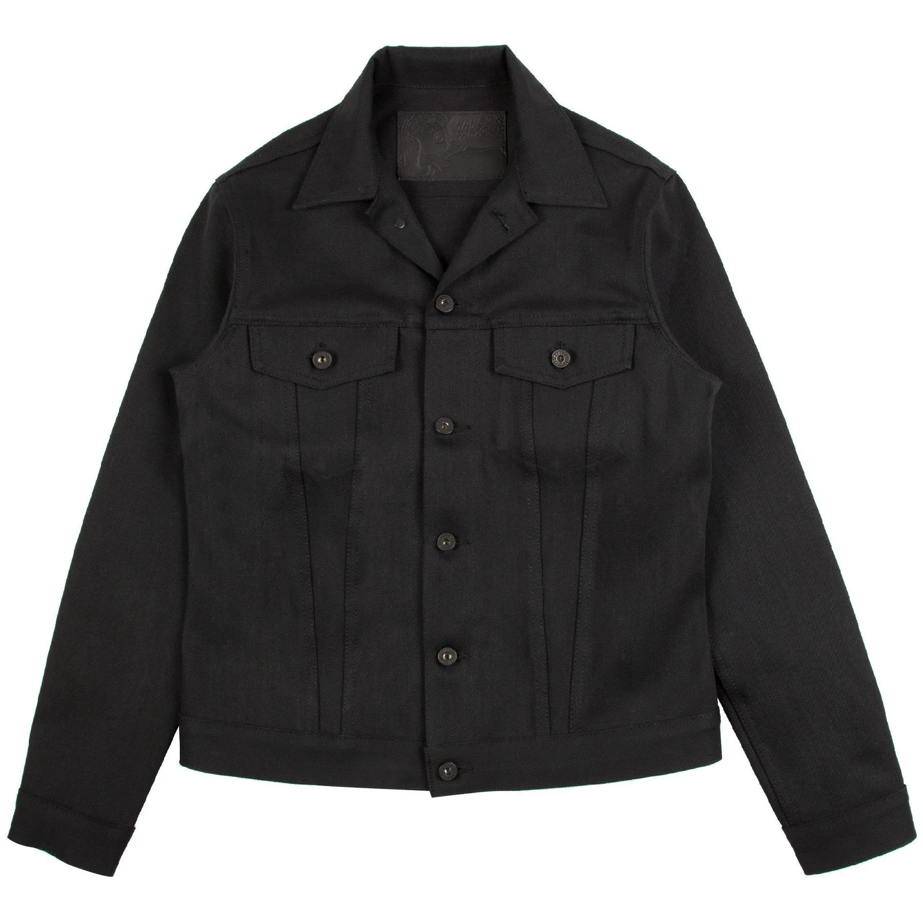 Denim Jacket - Solid Black Selvedge