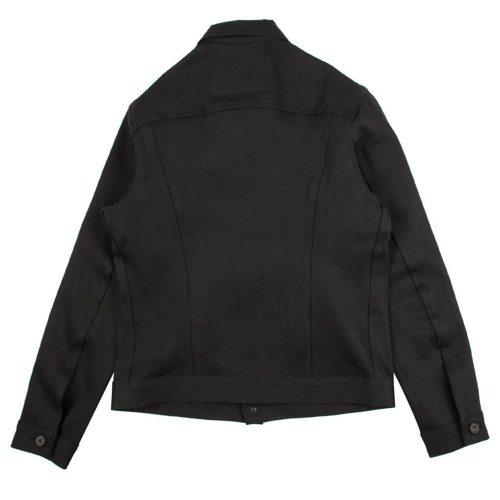Denim Jacket - Solid Black Selvedge