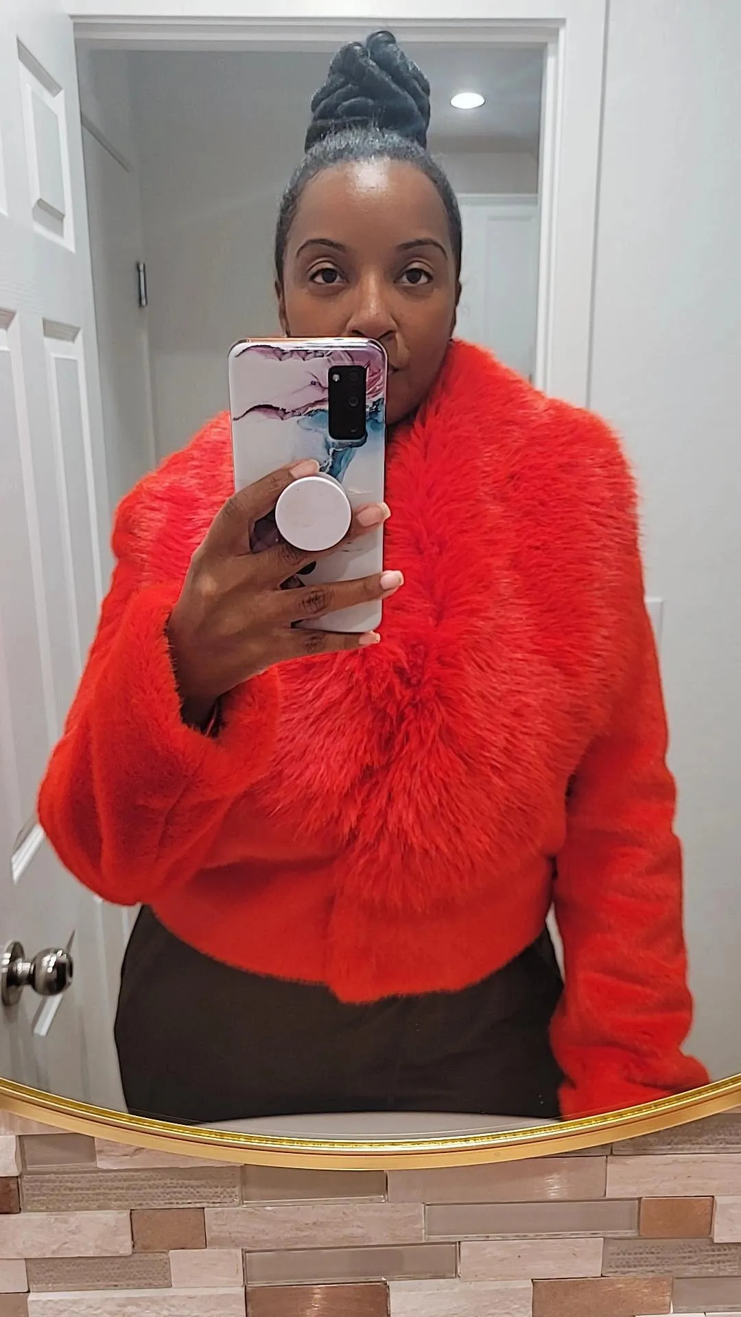Galentine Waist Faux Fur