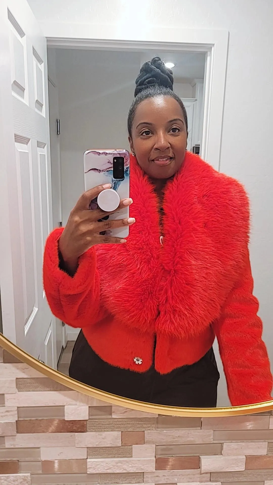 Galentine Waist Faux Fur