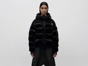 Gloss Down Jacket - Black