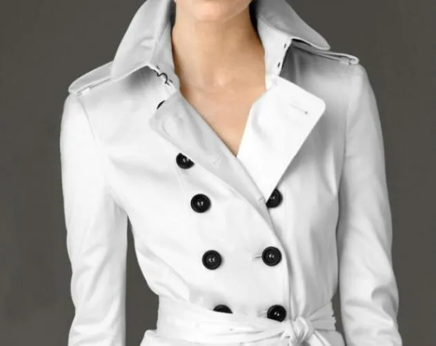 HOT New Women's Waterproof Trench Coat