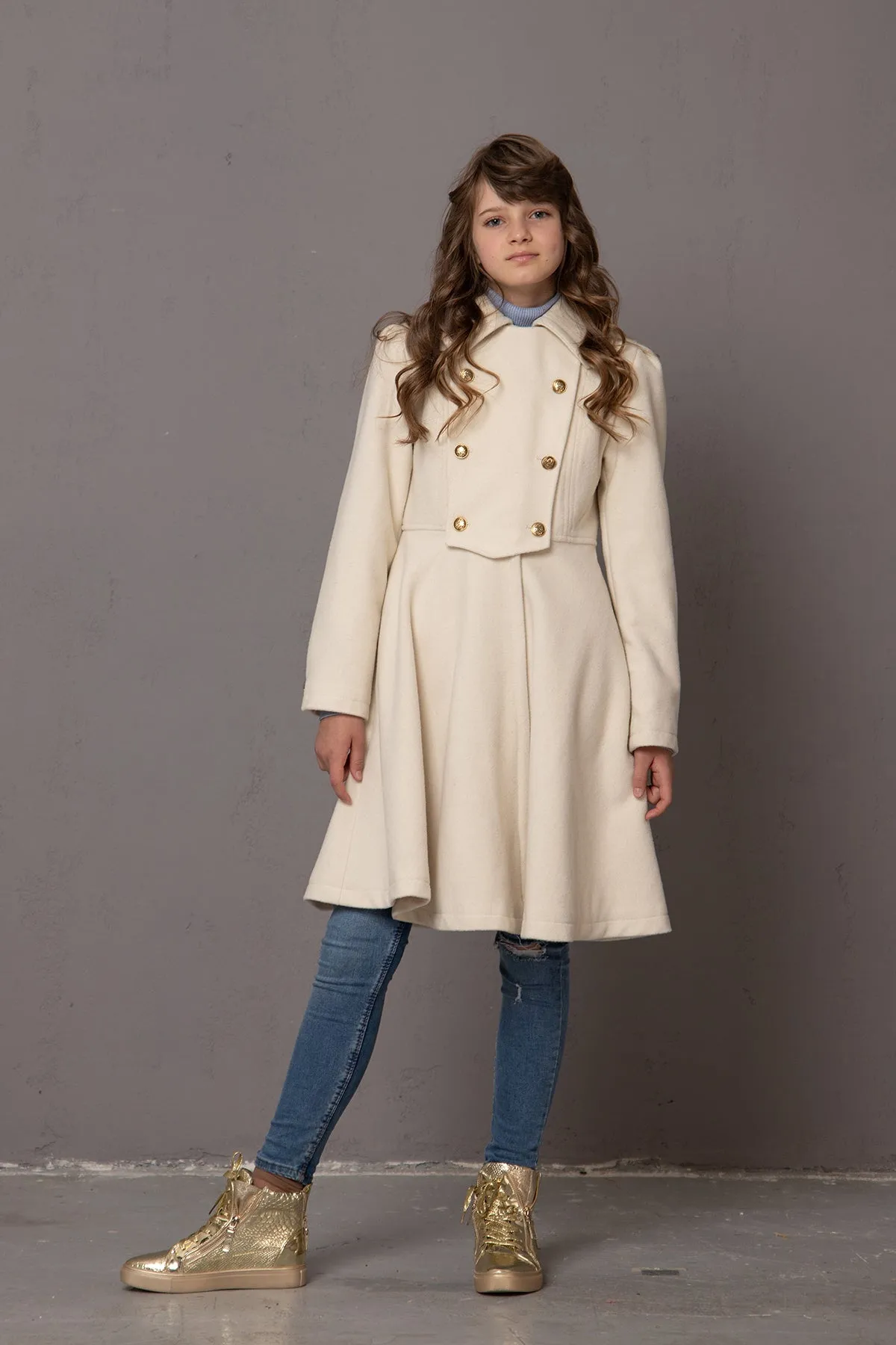 IVORY SKATING COAT