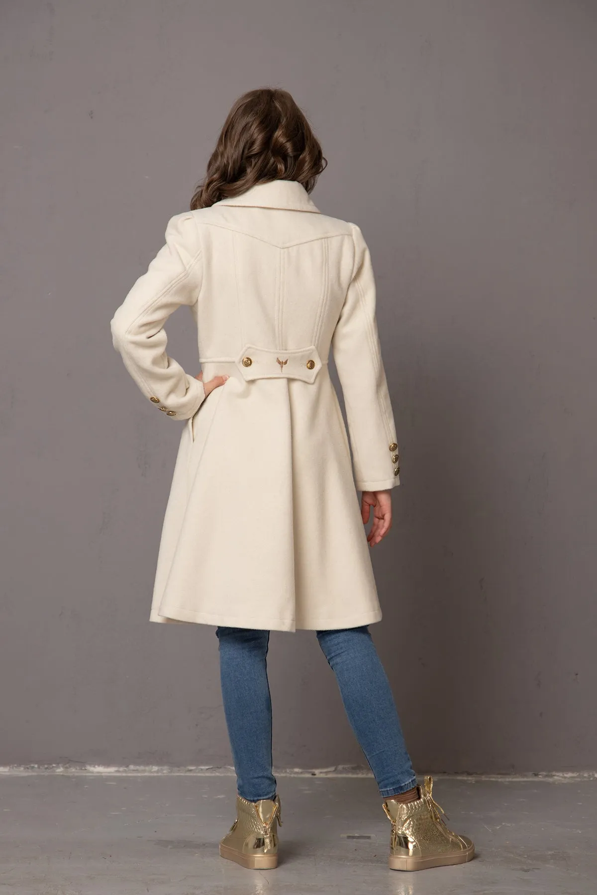 IVORY SKATING COAT