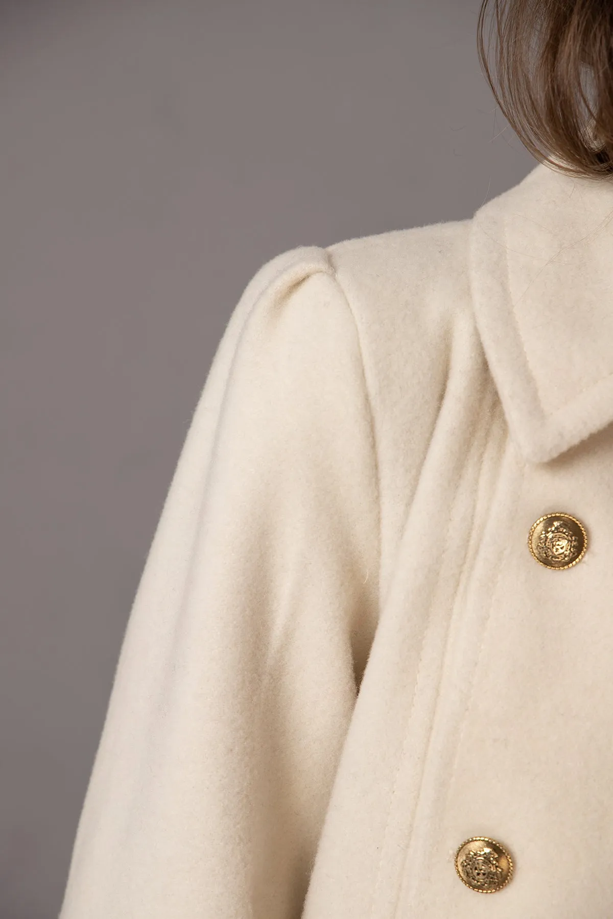 IVORY SKATING COAT