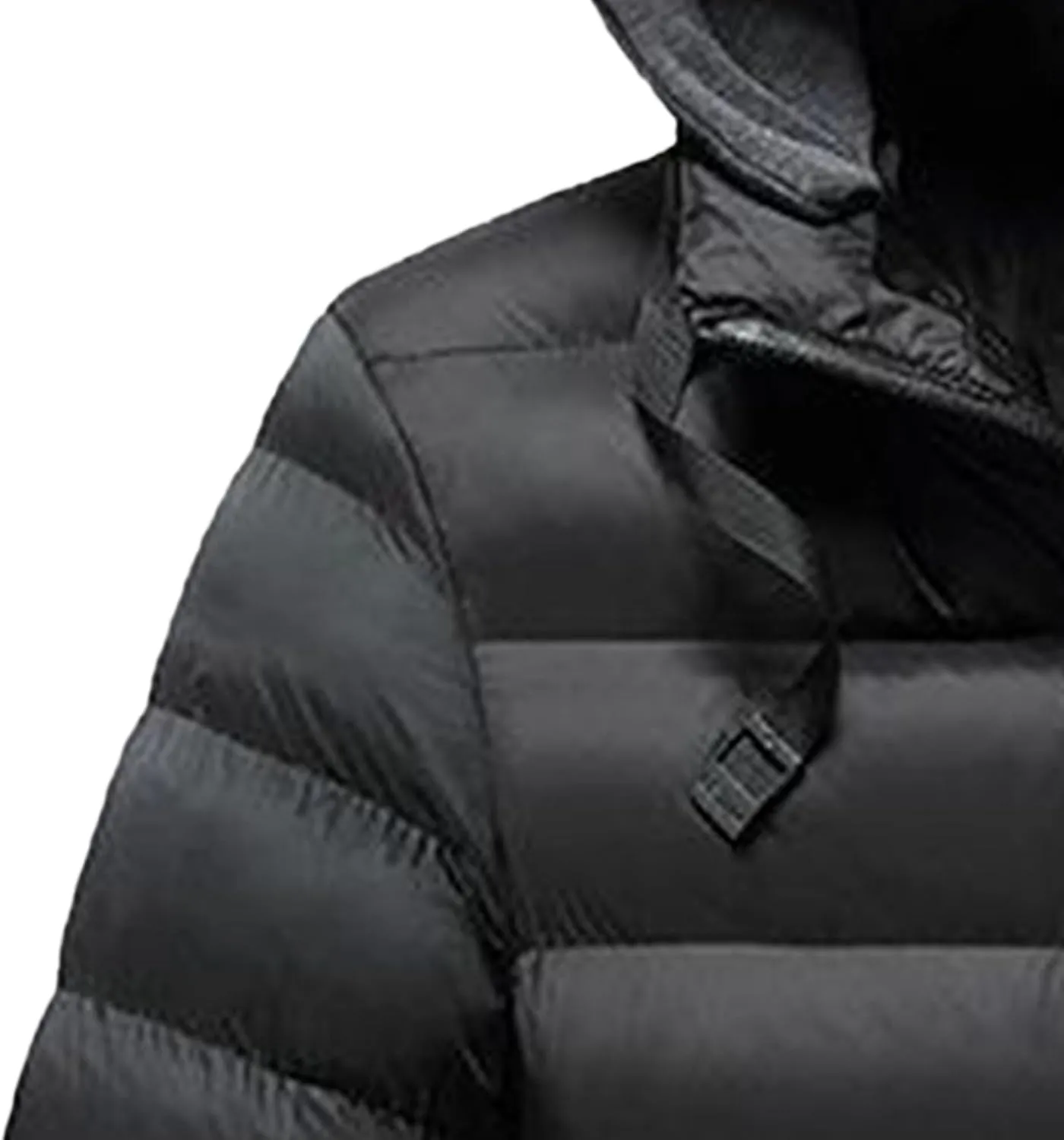 JEsilunmaMY Men's Casual Puffer Jacket with Removable Hood Winter Parka Cotton Down Coats Windproof Thermal Padded Jacket