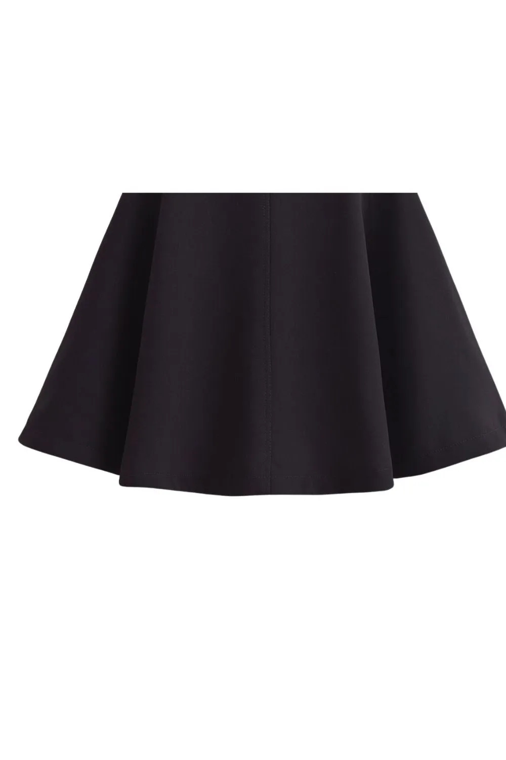 'Kathryn' Stand Collar Short Loose Cape Coat