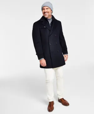 Lauren Ralph Lauren Mens Classic fit Peacoat Coat 46 L Blue