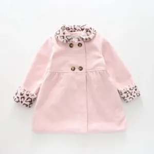 Little Leopard Swing Coat