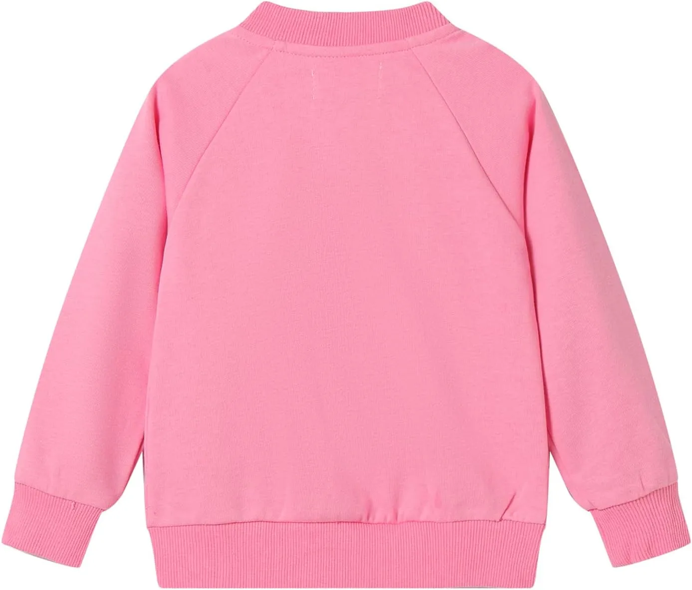 LittleSpring Neutral Boys Girls Bomber Jackets Zip Up Cotton Casual Varsity Jacket