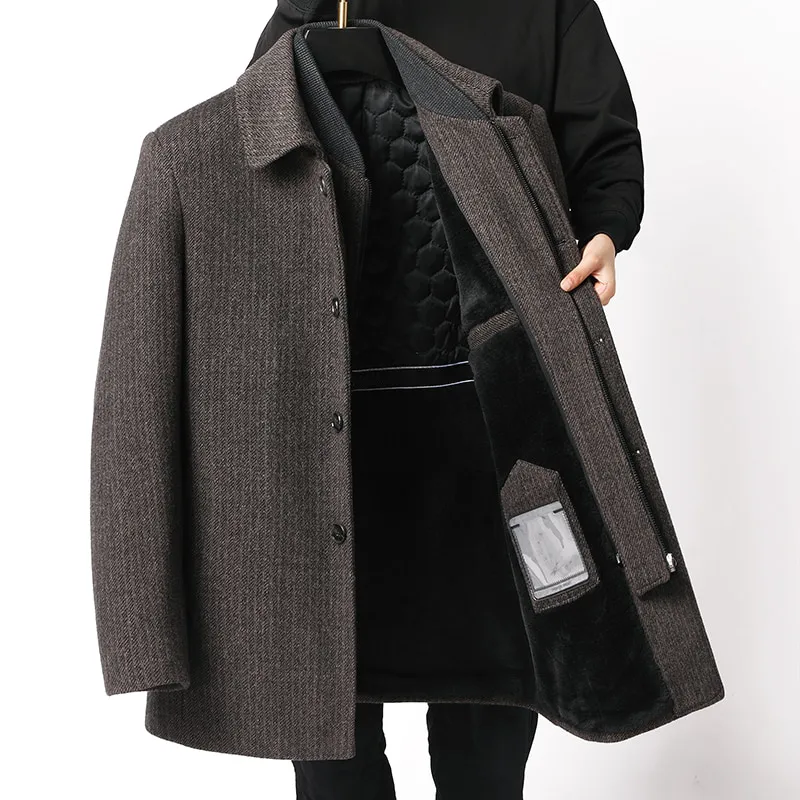 Milano-Calou Luxurious Wool Overcoat
