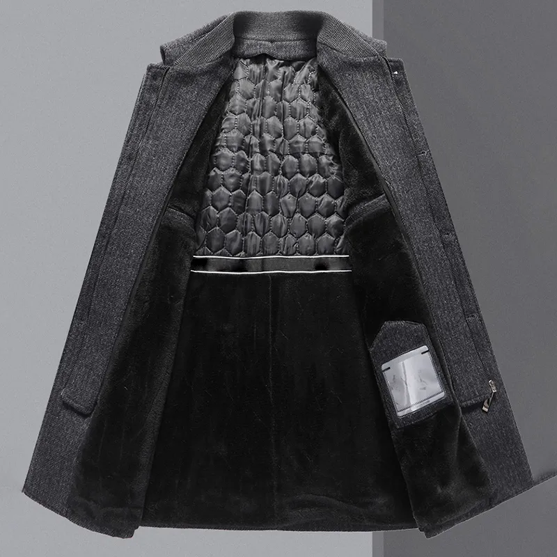 Milano-Calou Luxurious Wool Overcoat