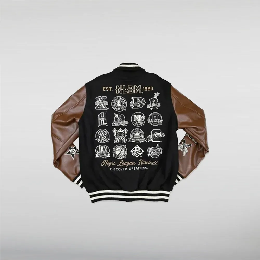 Negro Baseball Varsity Jacket