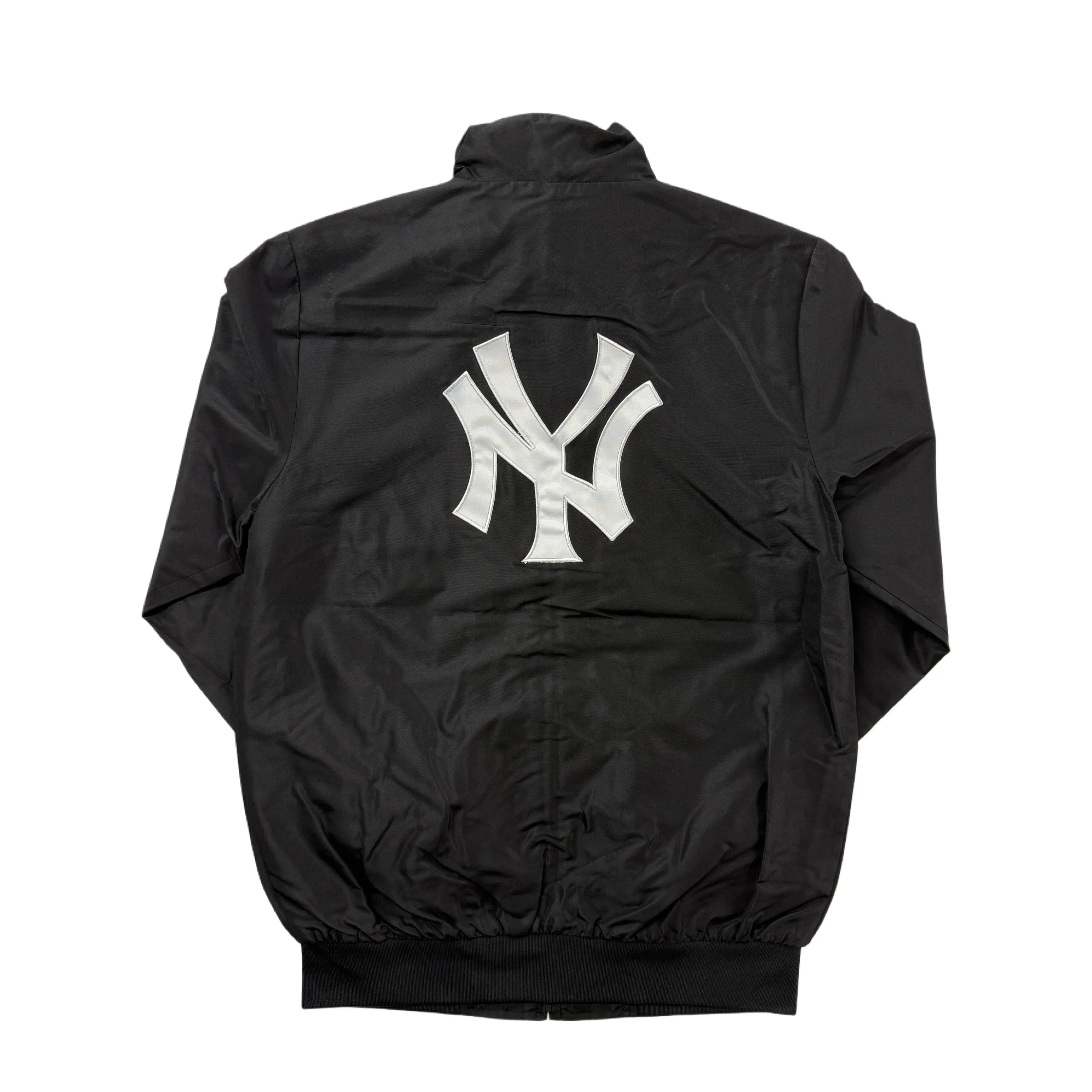 New York Yankees Zipper Windbreaker - Black