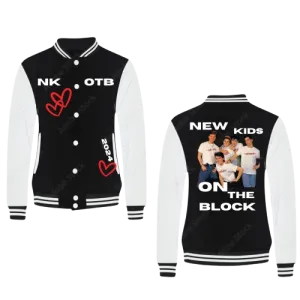 NKOTB VARSITY JACKET FOR WOMEN