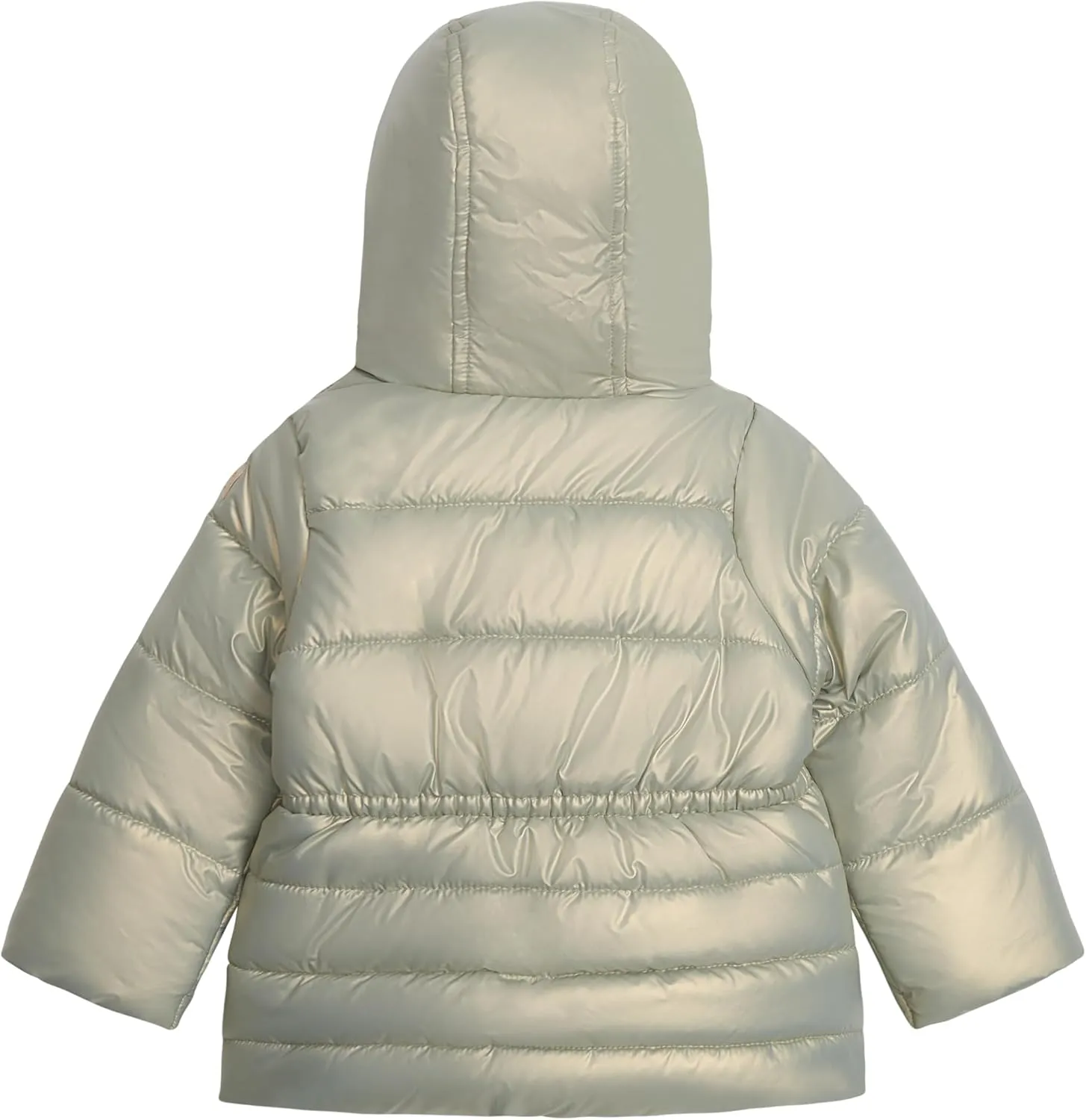 OSHKOSH B'GOSH Girls' Warm Winter Parka Coat with Faux Fur Sherpa-Lined Hood