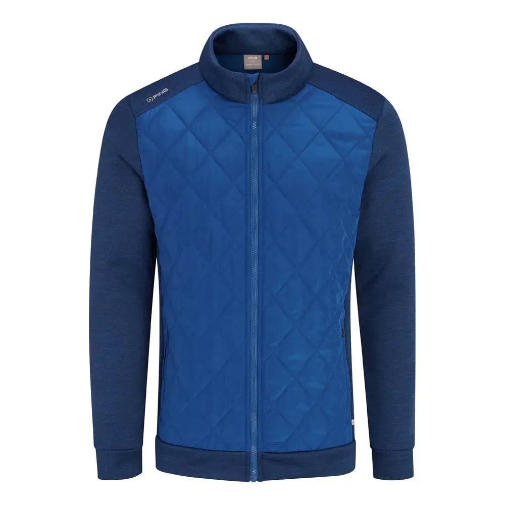 Ping Aaran Men's Quilted Hybrid Jacket - Inky Marl/Inky