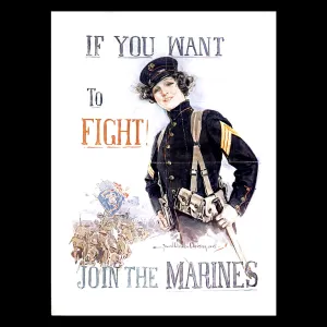 Poster #2: Join the Marines Poster