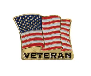 Rothco Veteran US Flag Pin