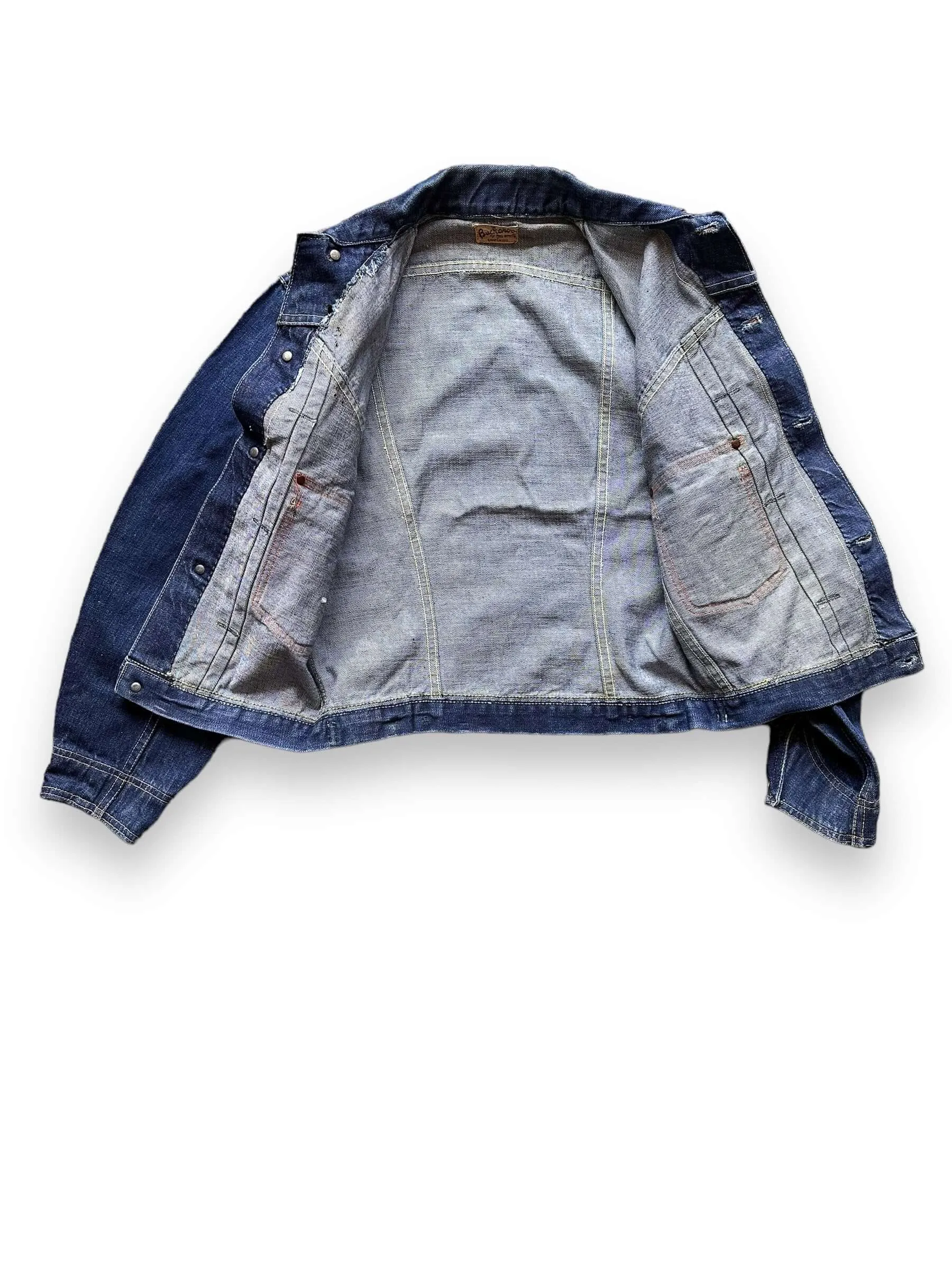 Vintage Buckaroo By Big Smith Denim Jacket SZ S | Seattle Vintage Denim