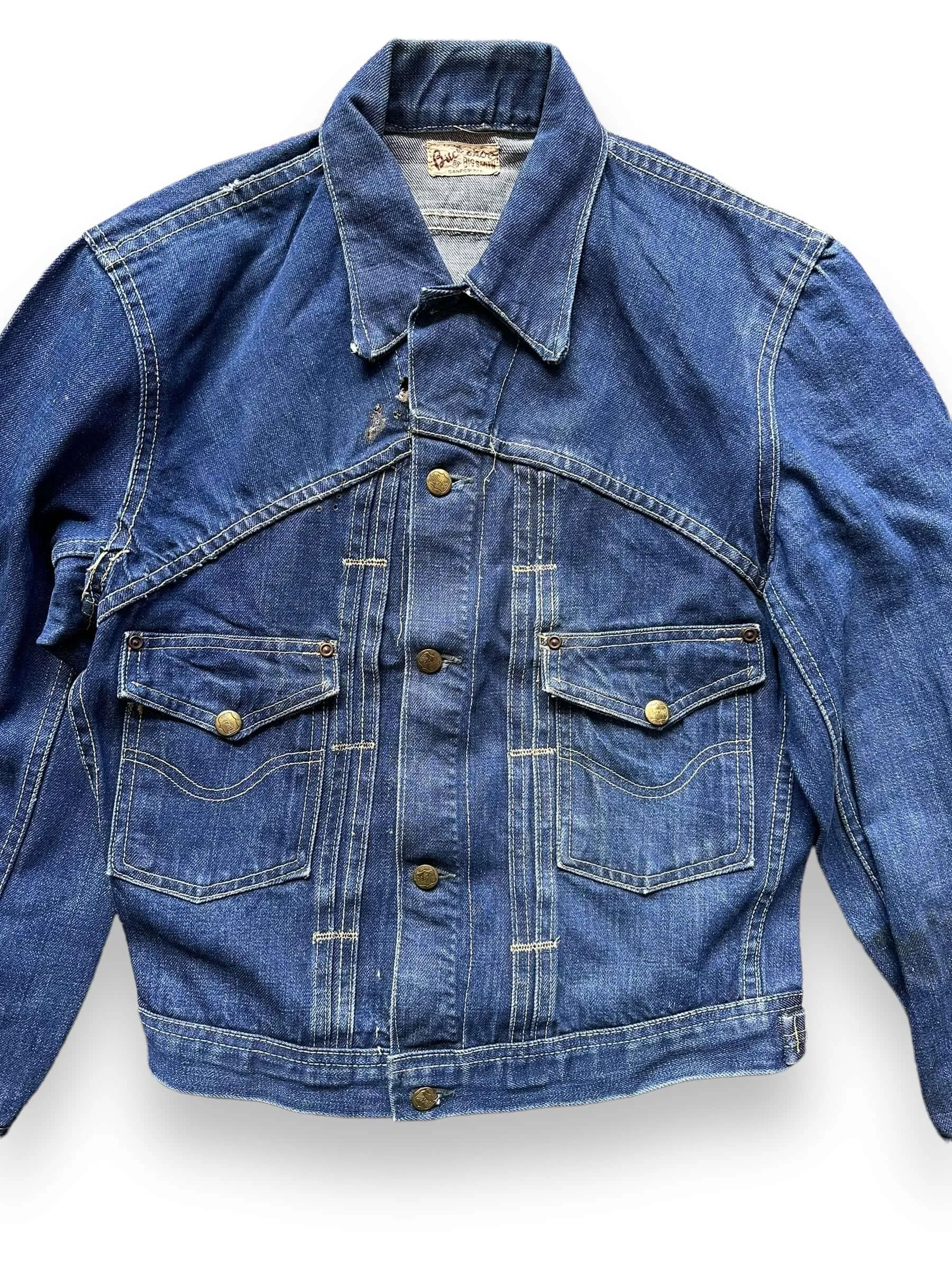 Vintage Buckaroo By Big Smith Denim Jacket SZ S | Seattle Vintage Denim