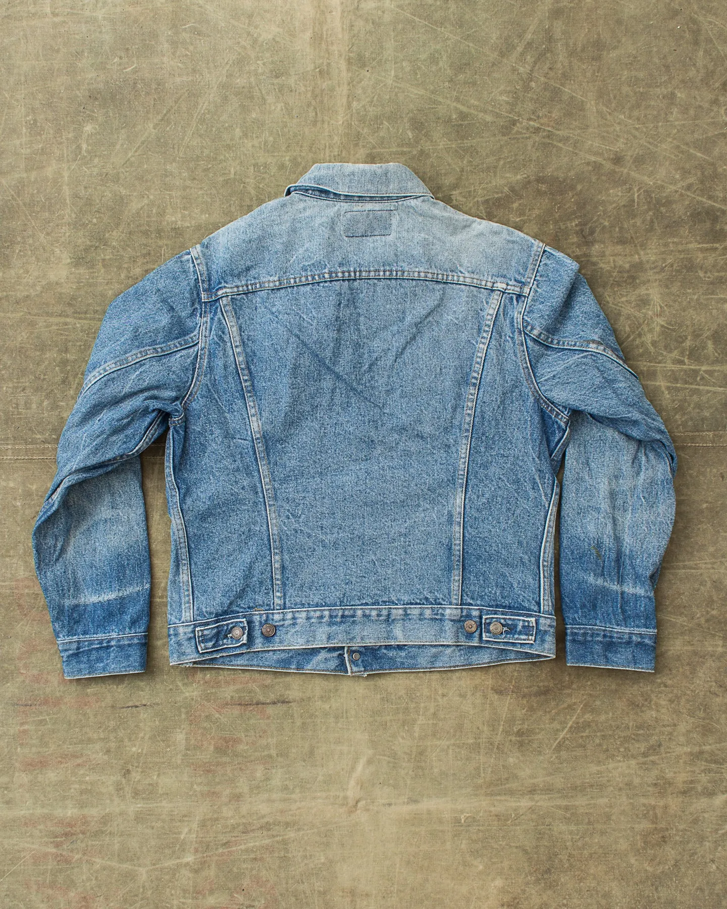 Vintage Levi's 70505 Made in USA Denim Jacket Size 42 No. 1